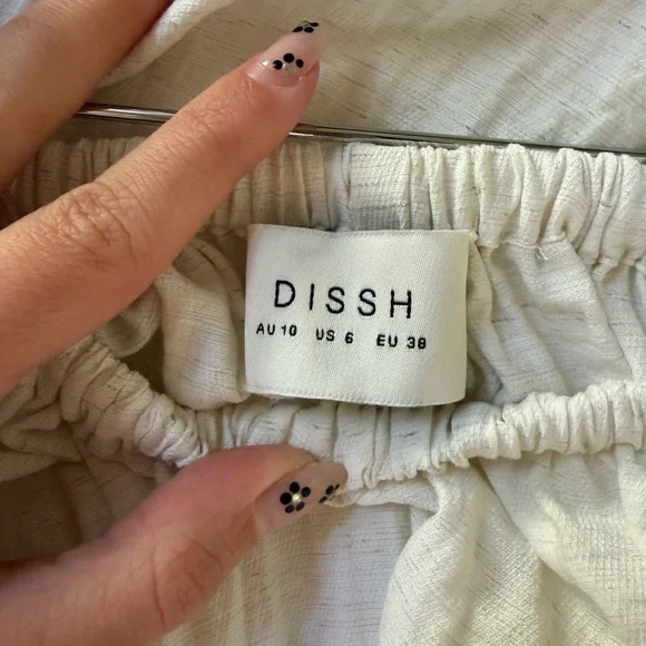 DISSH Shaniya Cream Marle Boho Skirt - Picture 4 of 5